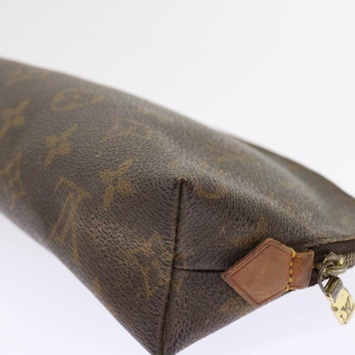 LOUIS VUITTON Monogram Pochette Cosmetic PM Cosmetic Pouch M47515 LV 46585