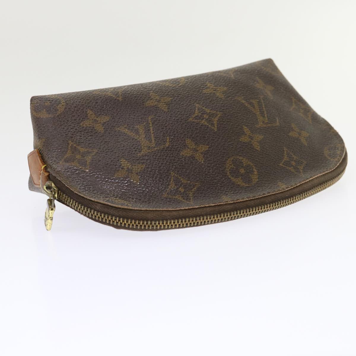 LOUIS VUITTON Monogram Pochette Cosmetic PM Cosmetic Pouch M47515 LV 46585