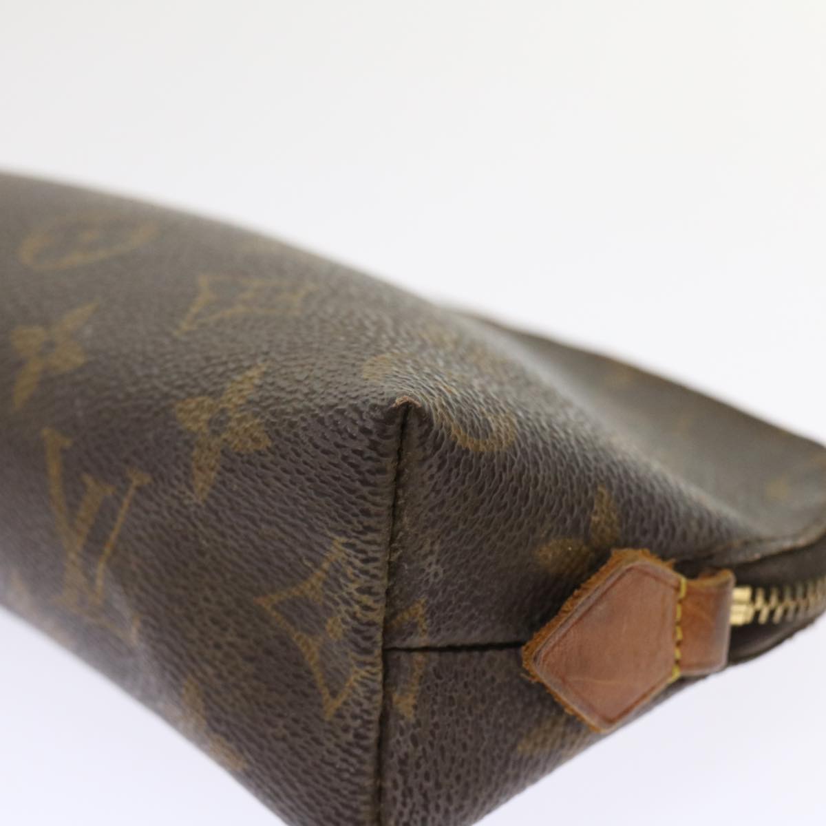 LOUIS VUITTON Monogram Pochette Cosmetic PM Cosmetic Pouch M47515 LV 46585
