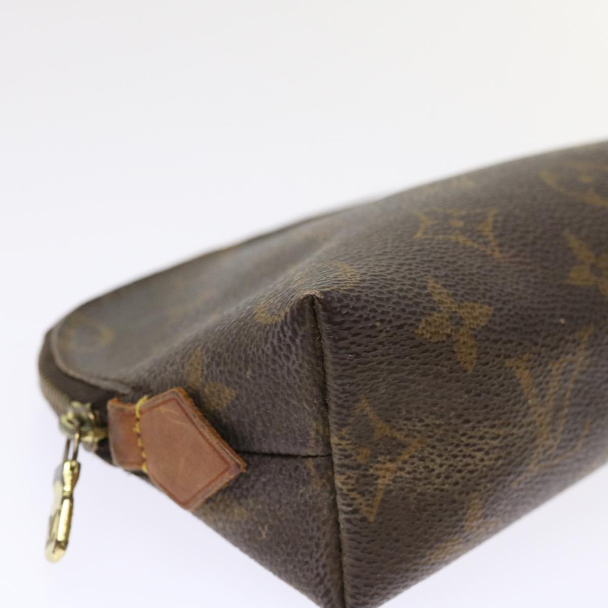 LOUIS VUITTON Monogram Pochette Cosmetic PM Cosmetic Pouch M47515 LV 46585