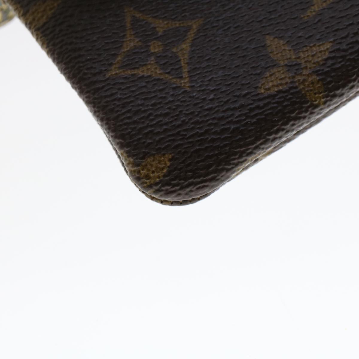 LOUIS VUITTON Monogram Pochette Cles Coin Purse M62650 LV 46586