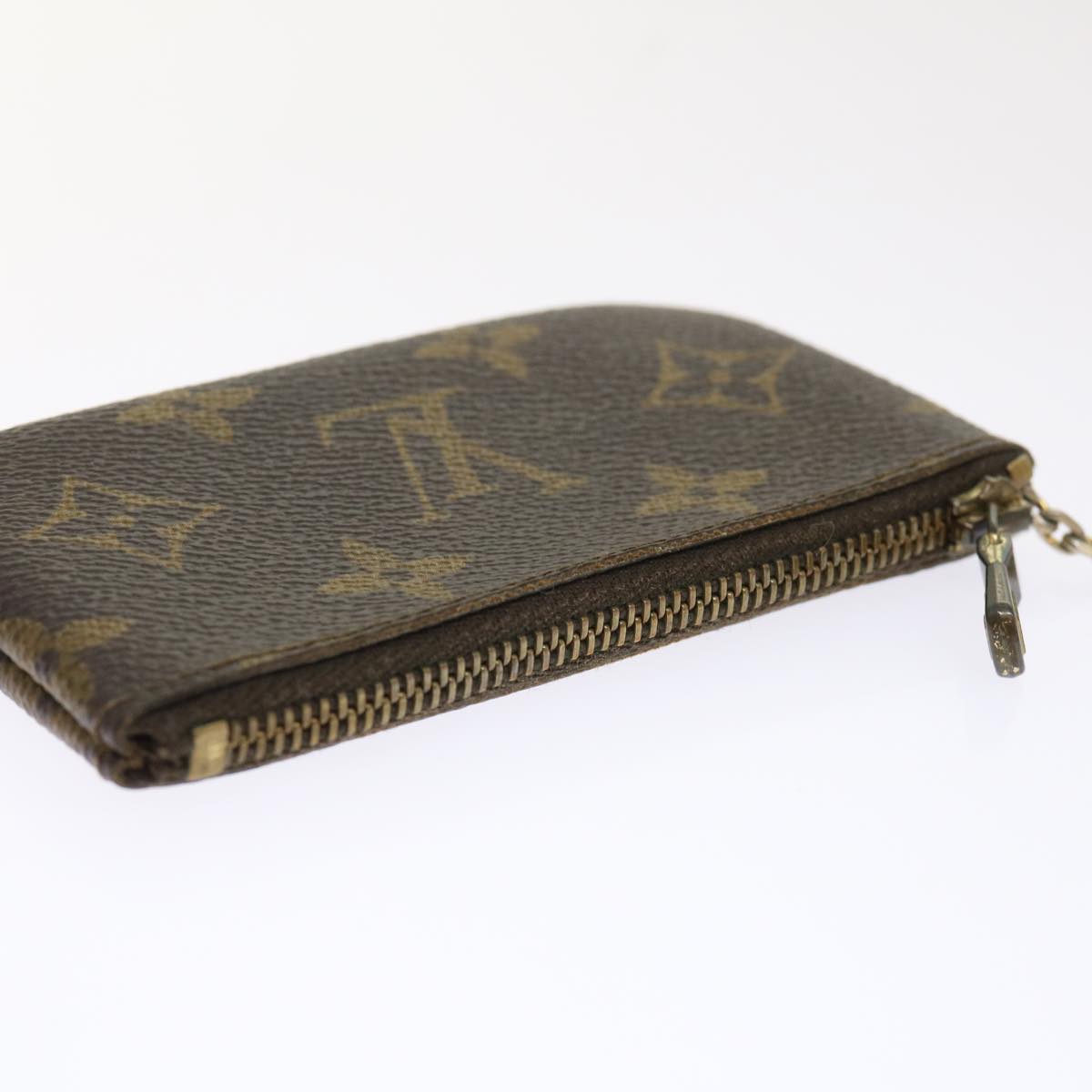 LOUIS VUITTON Monogram Pochette Cles Coin Purse M62650 LV 46586