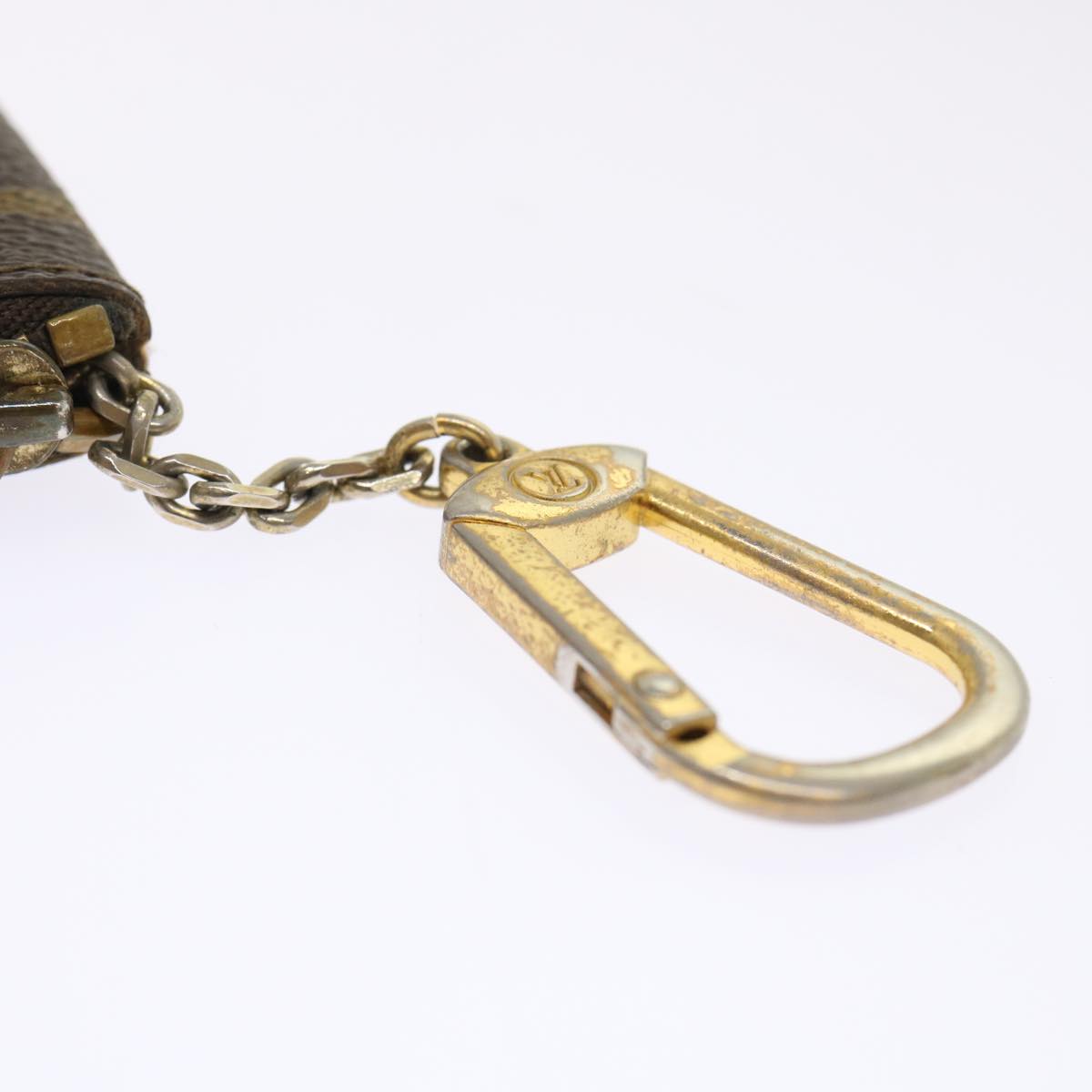 LOUIS VUITTON Monogram Pochette Cles Coin Purse M62650 LV 46586