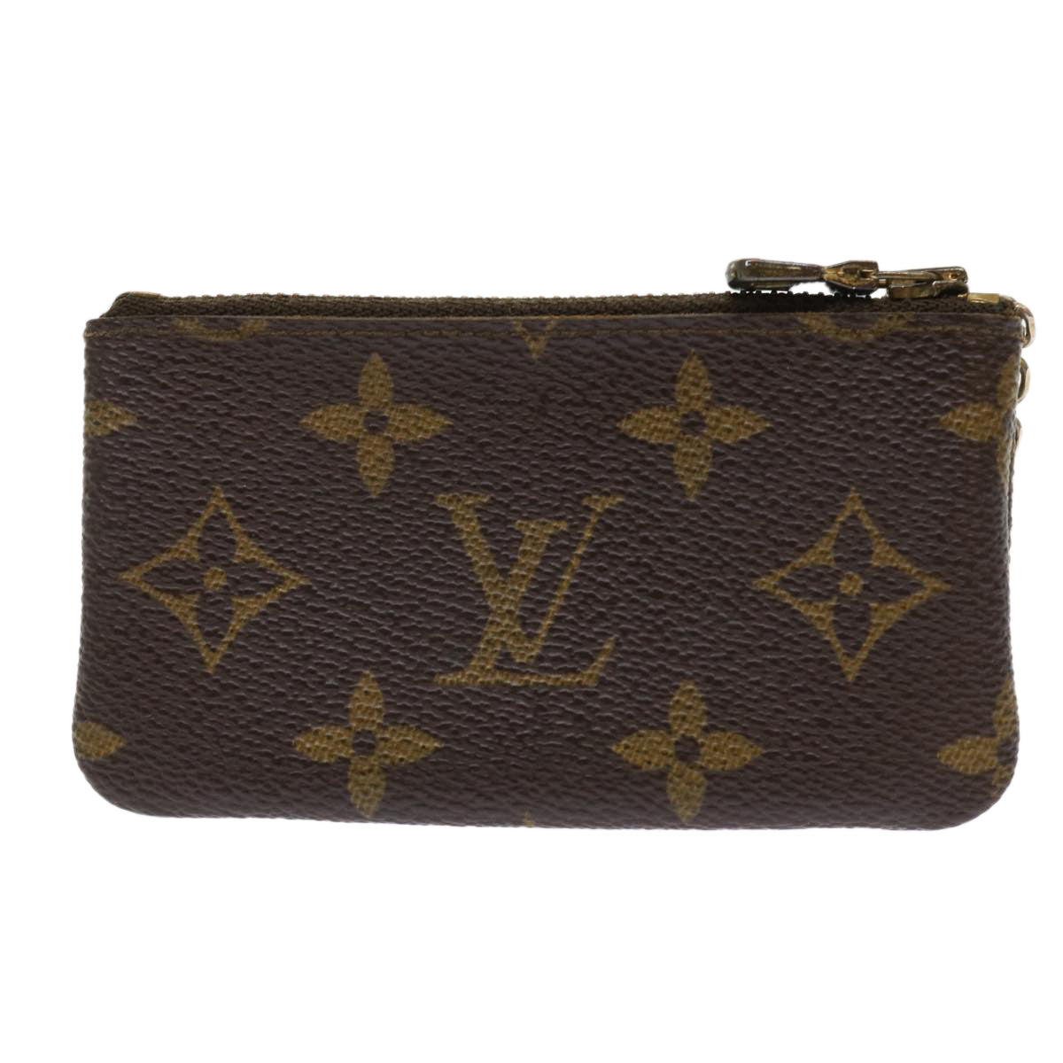 LOUIS VUITTON Monogram Pochette Cles Coin Purse M62650 LV 46586
