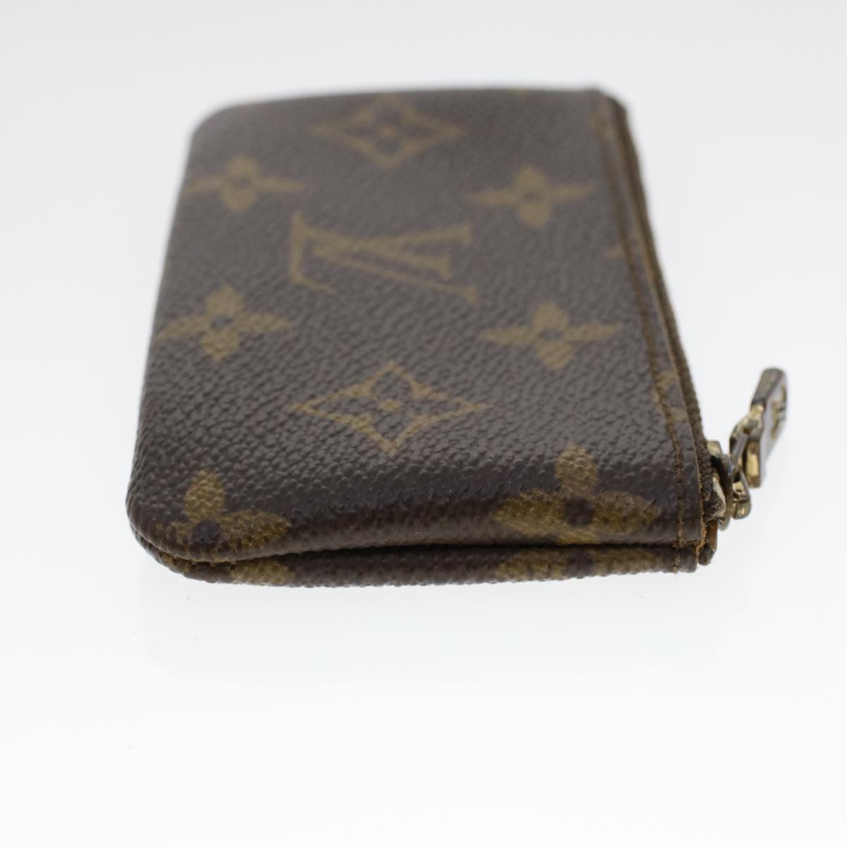 LOUIS VUITTON Monogram Pochette Cles Coin Purse M62650 LV 46586