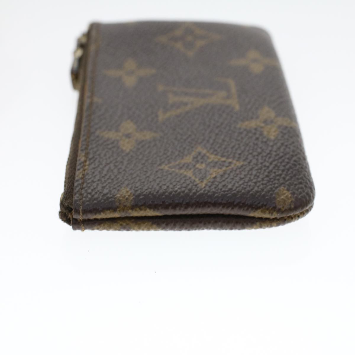 LOUIS VUITTON Monogram Pochette Cles Coin Purse M62650 LV 46586