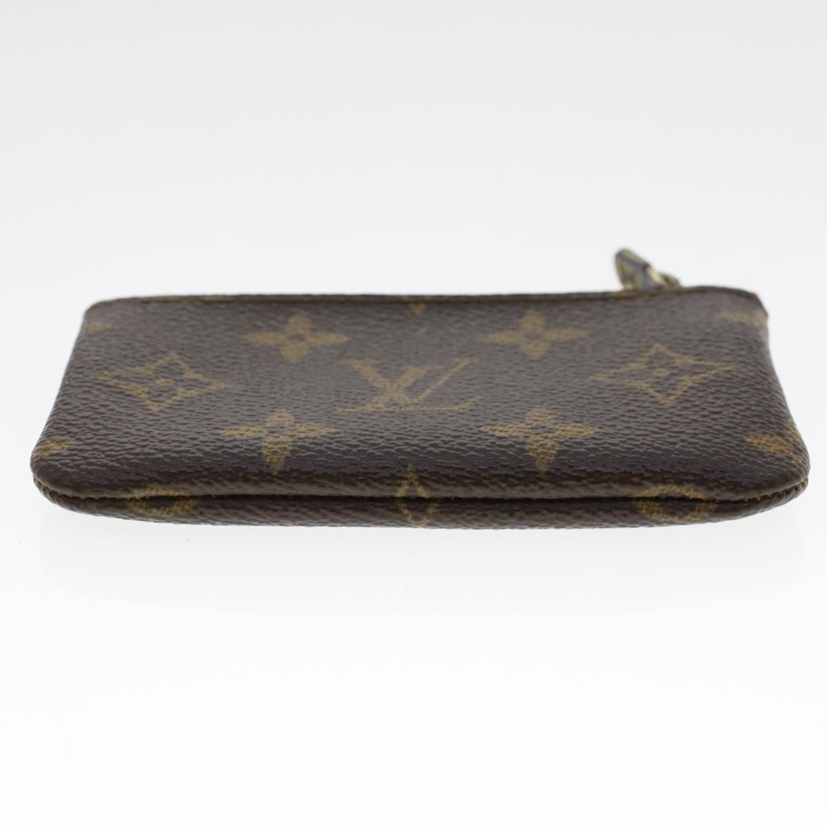 LOUIS VUITTON Monogram Pochette Cles Coin Purse M62650 LV 46586