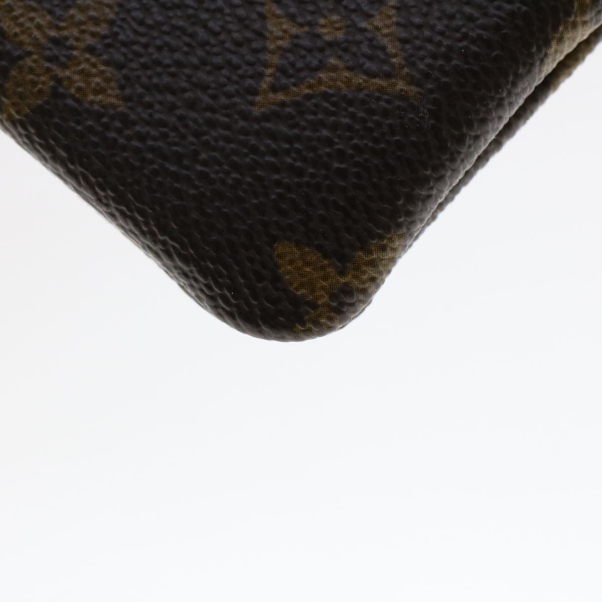 LOUIS VUITTON Monogram Pochette Cles Coin Purse M62650 LV 46586