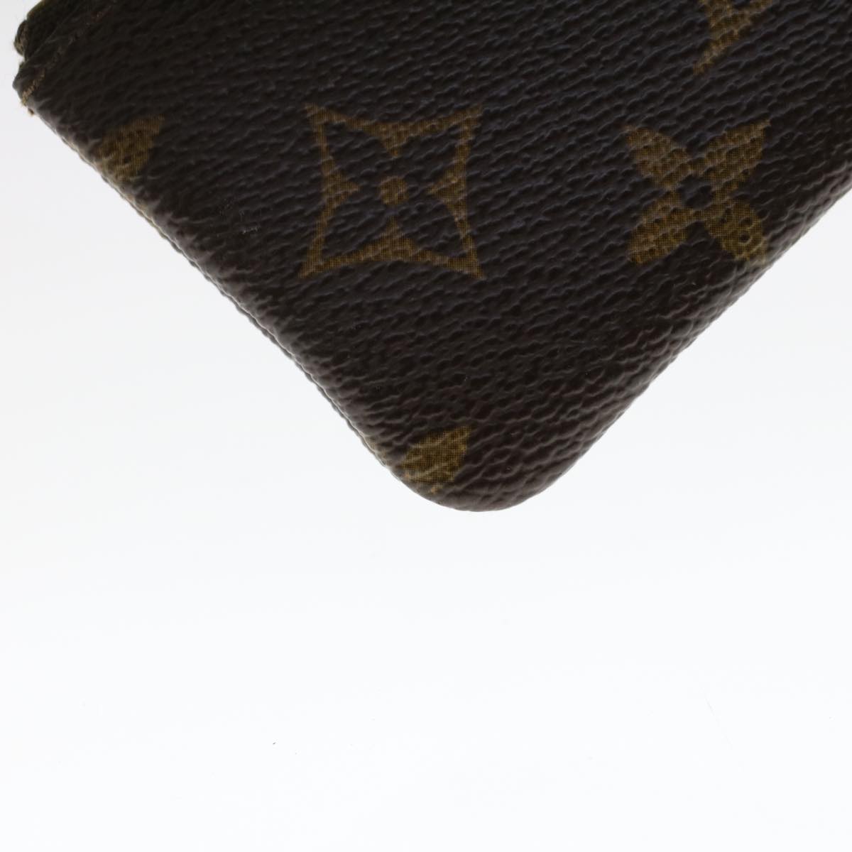 LOUIS VUITTON Monogram Pochette Cles Coin Purse M62650 LV 46586