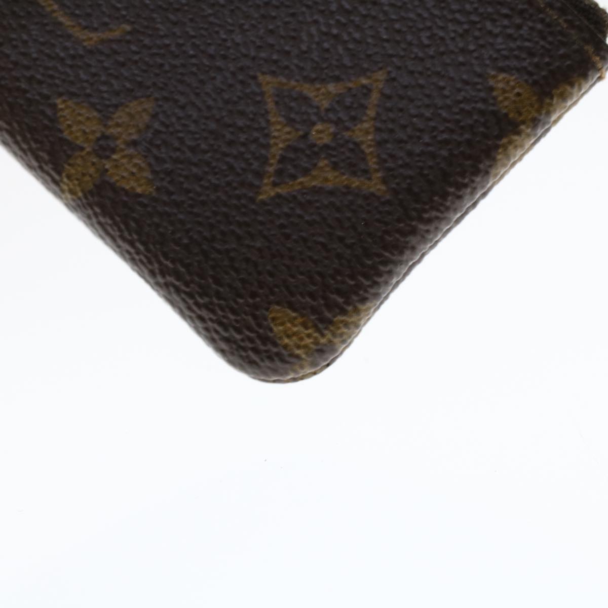LOUIS VUITTON Monogram Pochette Cles Coin Purse M62650 LV 46586