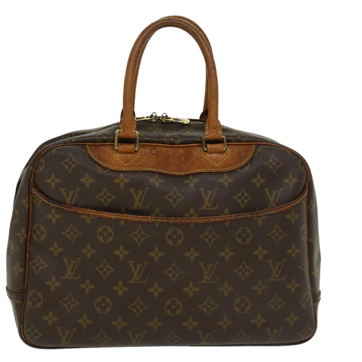 LOUIS VUITTON Monogram Deauville Hand Bag M47270 LV 46588