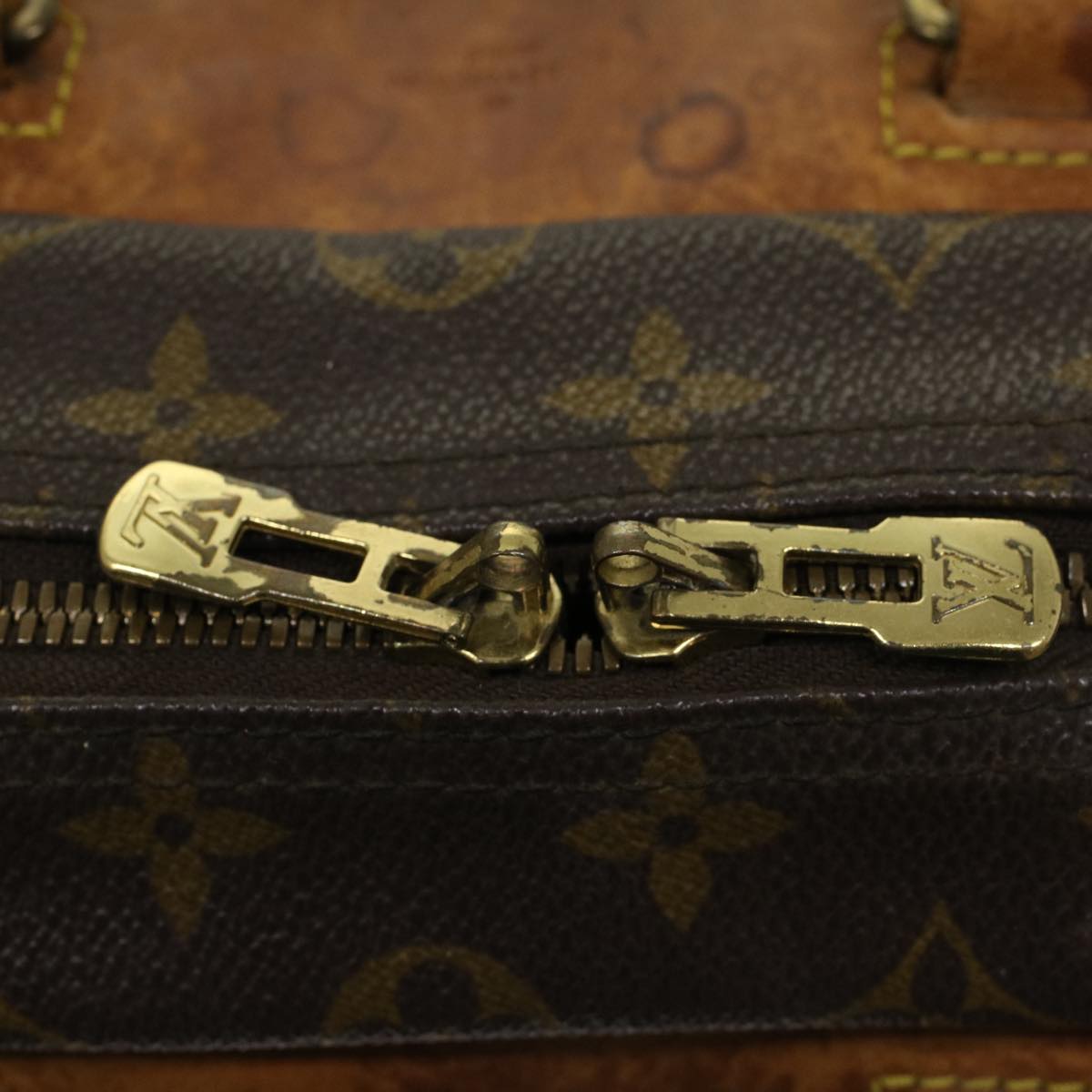 LOUIS VUITTON Monogram Deauville Hand Bag M47270 LV 46588