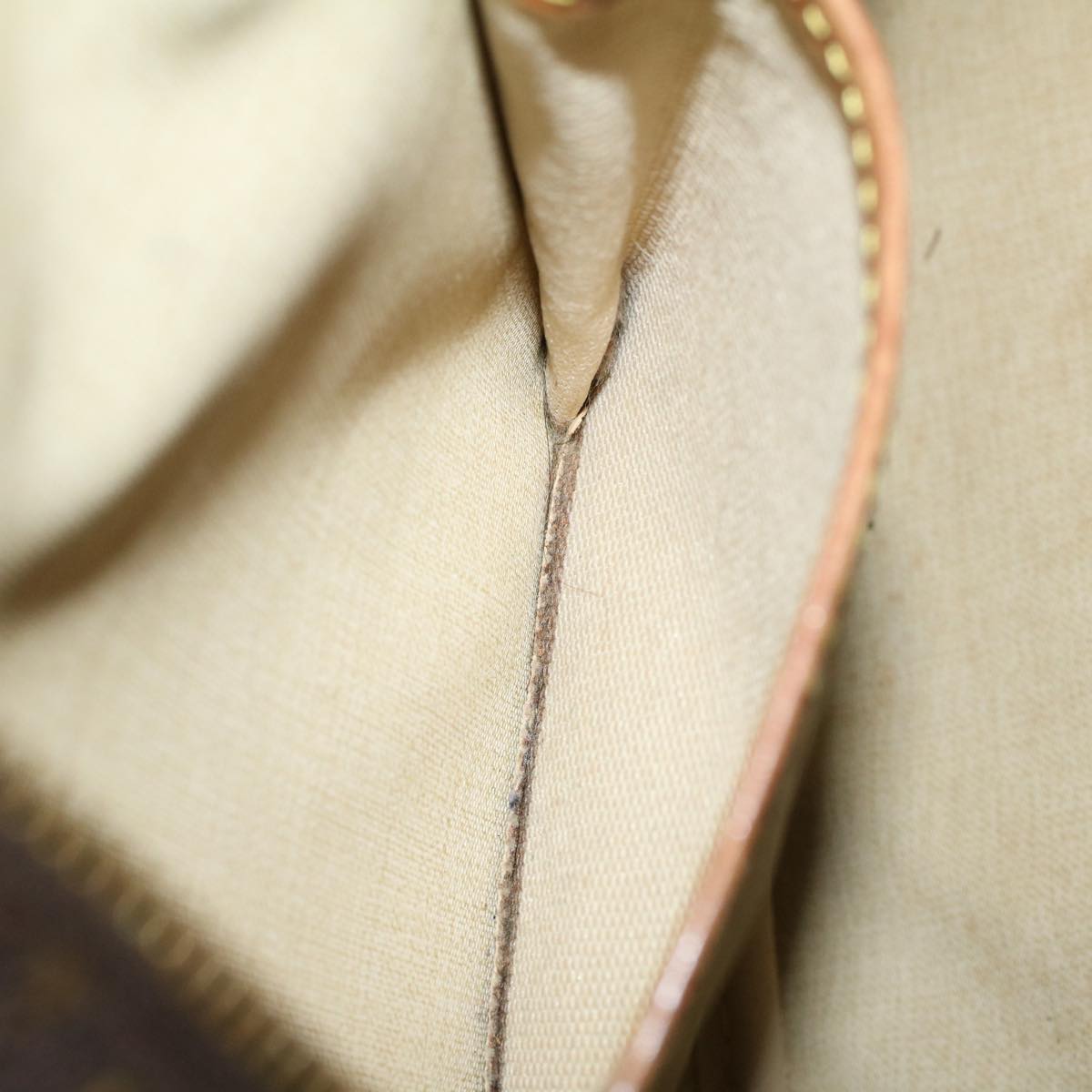 LOUIS VUITTON Monogram Deauville Hand Bag M47270 LV 46588