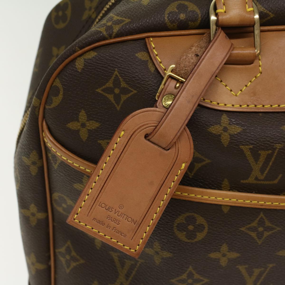LOUIS VUITTON Monogram Deauville Hand Bag M47270 LV 46589