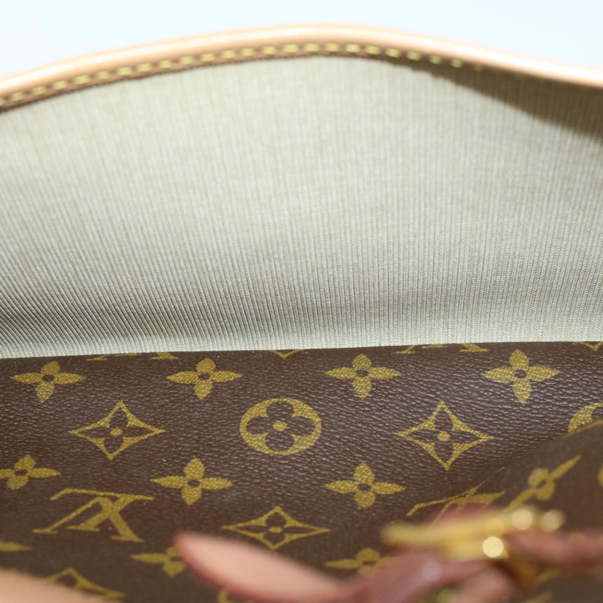 LOUIS VUITTON Monogram Deauville Hand Bag M47270 LV 46589