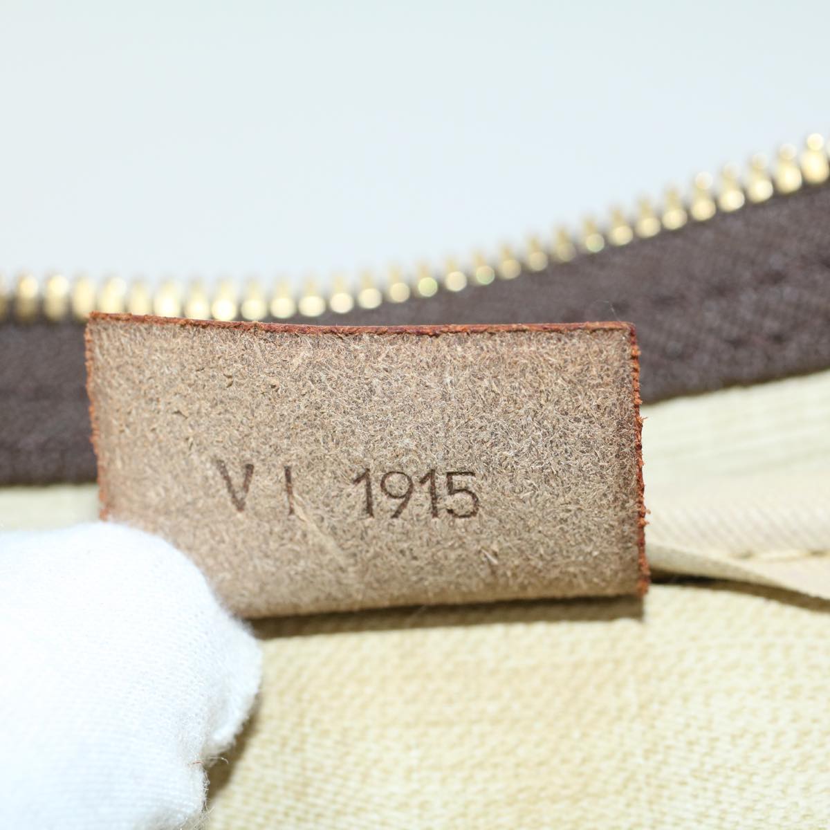 LOUIS VUITTON Monogram Deauville Hand Bag M47270 LV 46589