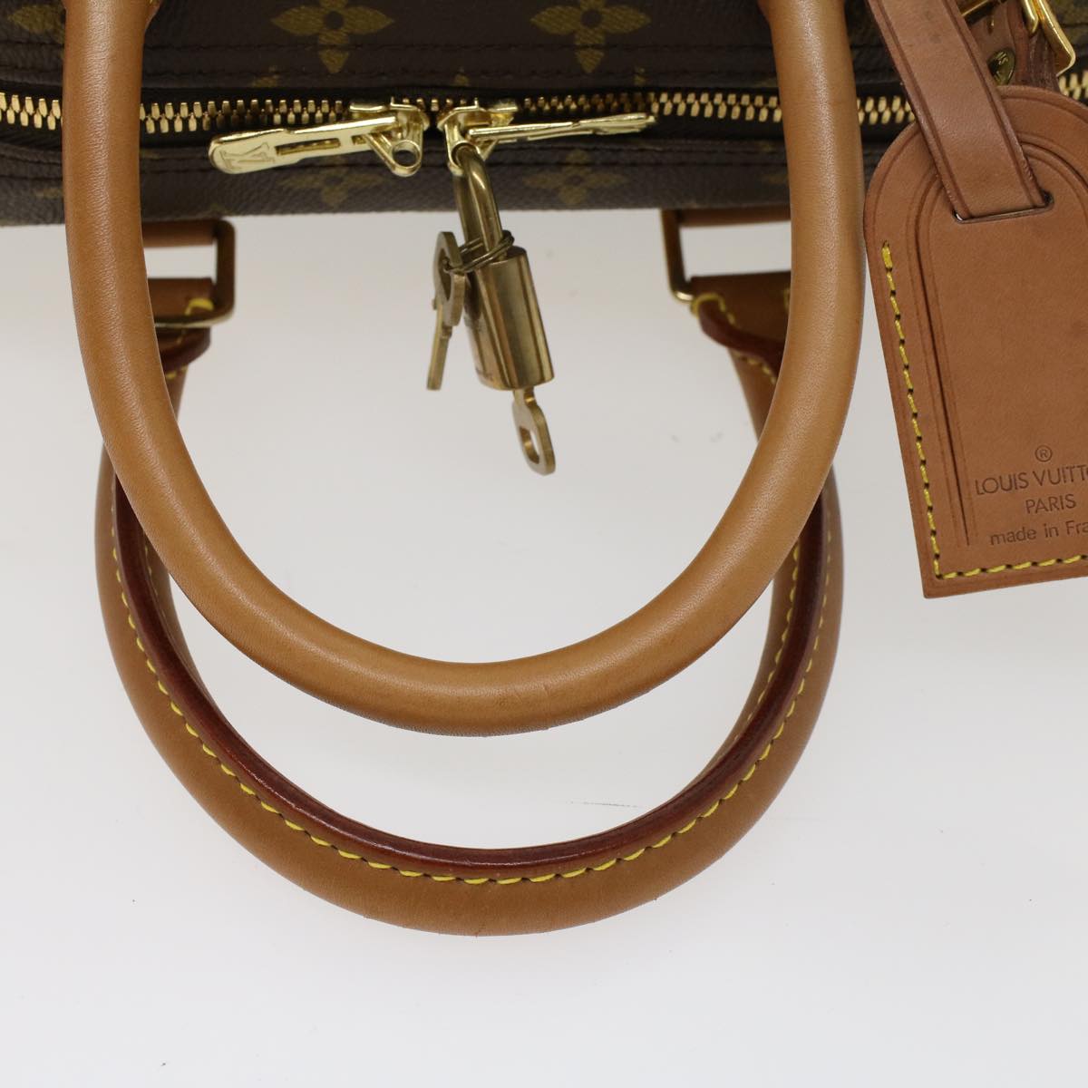 LOUIS VUITTON Monogram Deauville Hand Bag M47270 LV 46589