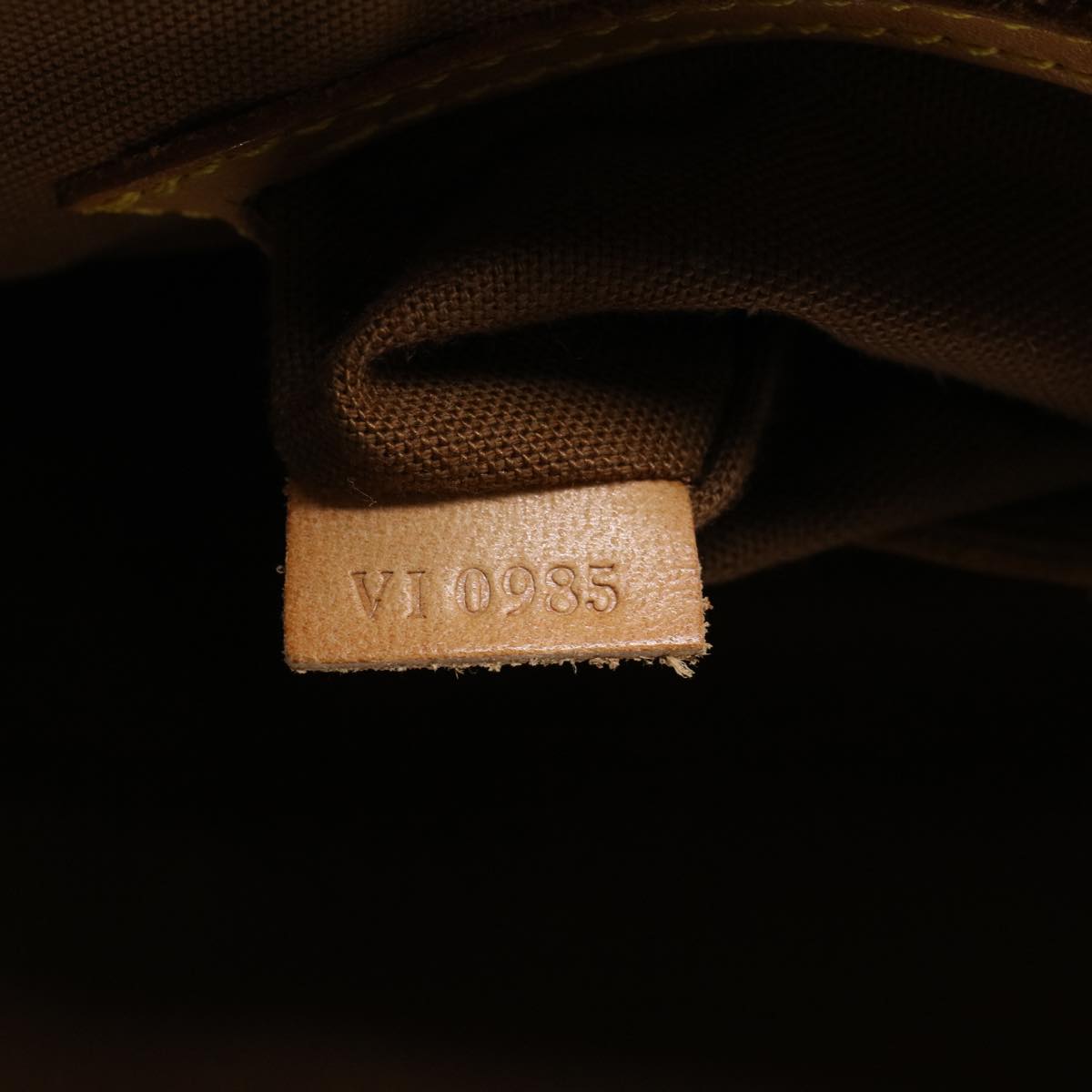 LOUIS VUITTON Monogram Alma Hand Bag M51130 LV 46590