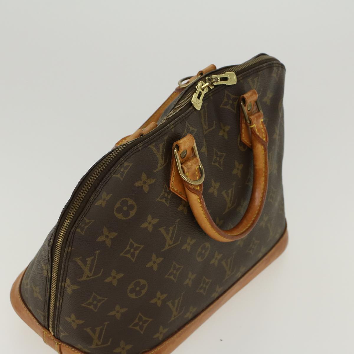 LOUIS VUITTON Monogram Alma Hand Bag M51130 LV 46591