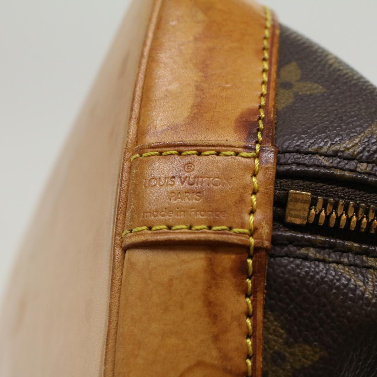 LOUIS VUITTON Monogram Alma Hand Bag M51130 LV 46592
