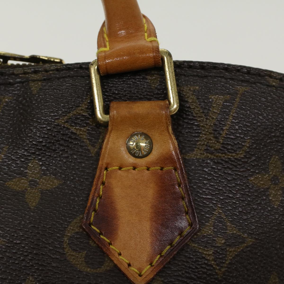 LOUIS VUITTON Monogram Alma Hand Bag M51130 LV 46592