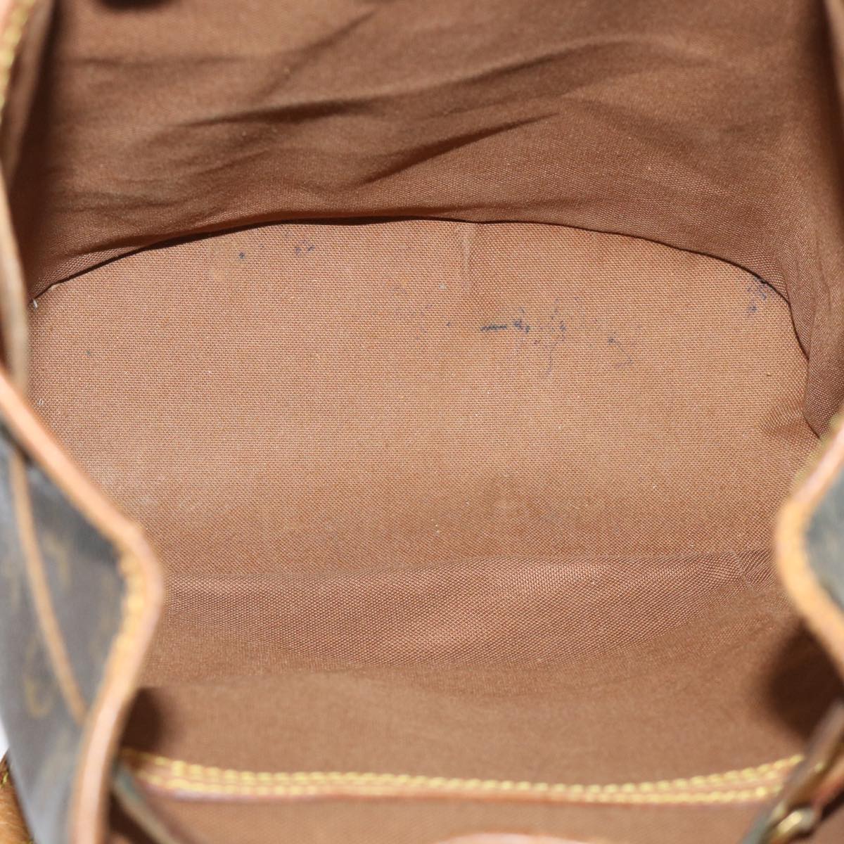 LOUIS VUITTON Monogram Montsouris MM Backpack M51136 LV 46594