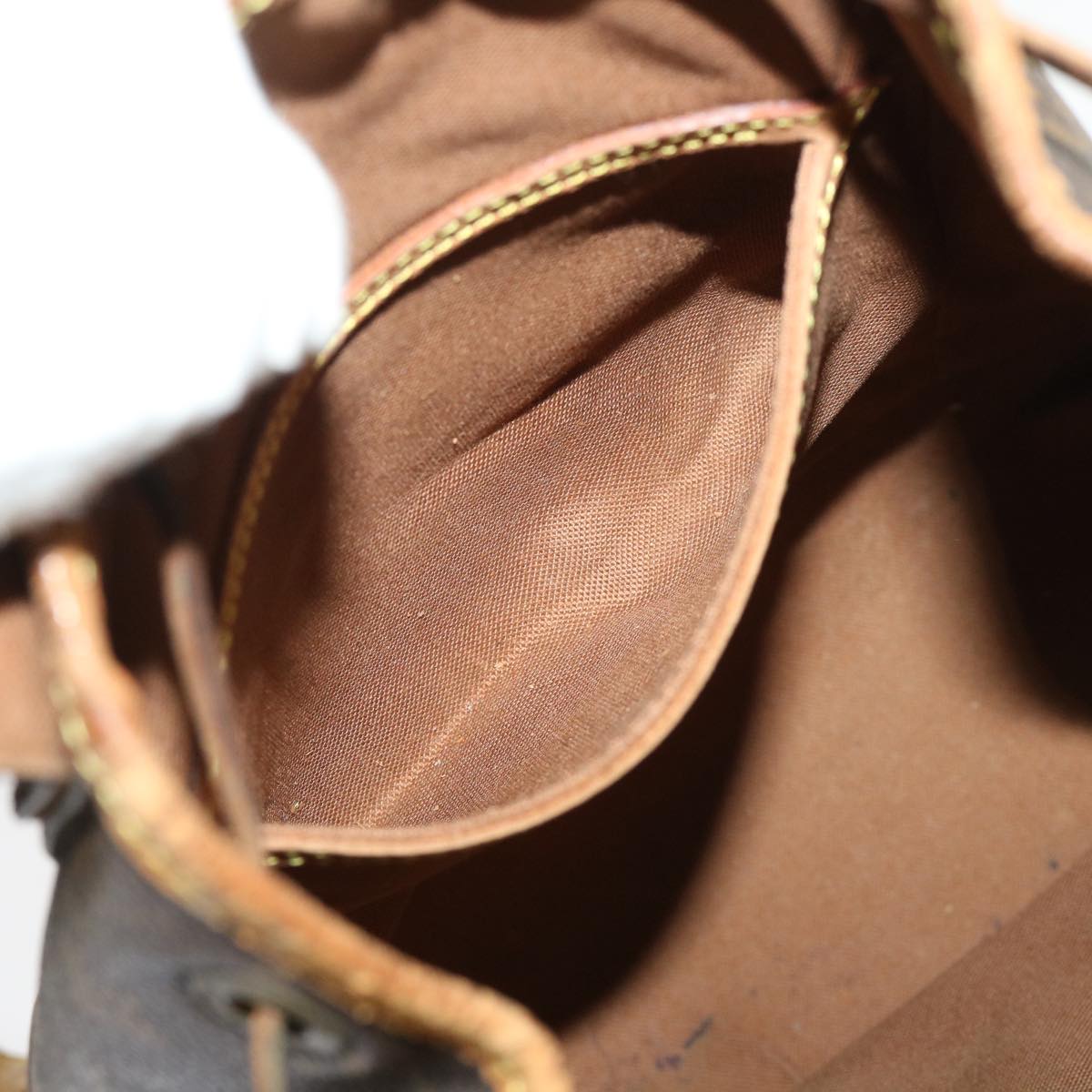 LOUIS VUITTON Monogram Montsouris MM Backpack M51136 LV 46594