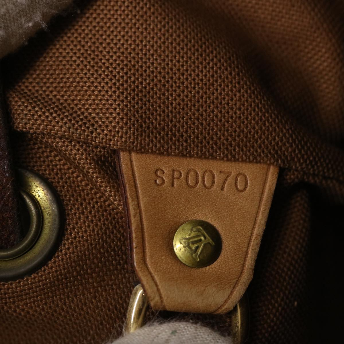 LOUIS VUITTON Monogram Montsouris MM Backpack M51136 LV 46594