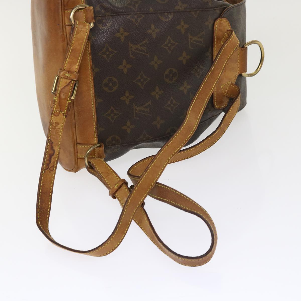 LOUIS VUITTON Monogram Montsouris MM Backpack M51136 LV 46594