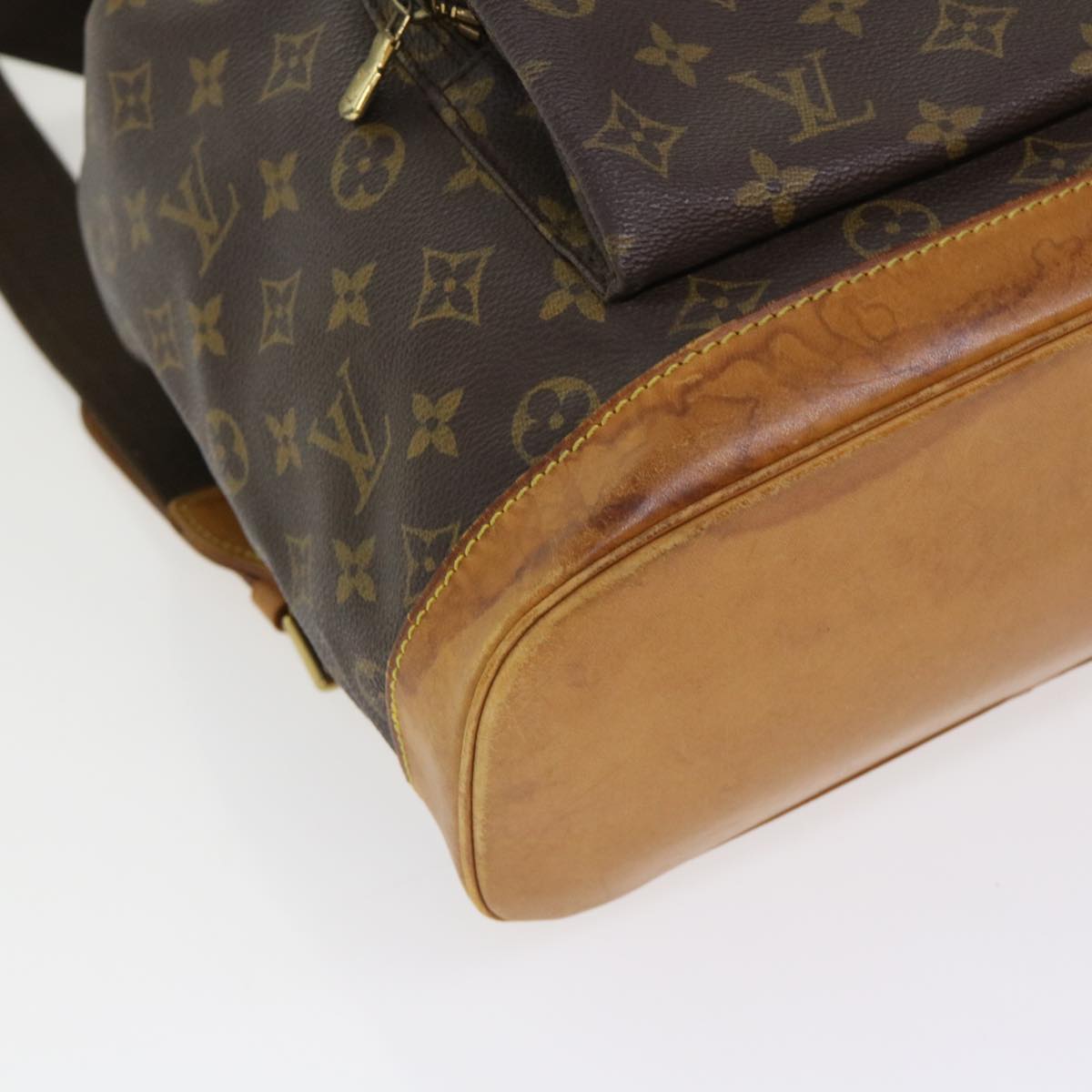 LOUIS VUITTON Monogram Montsouris GM Backpack M51135 LV 46595