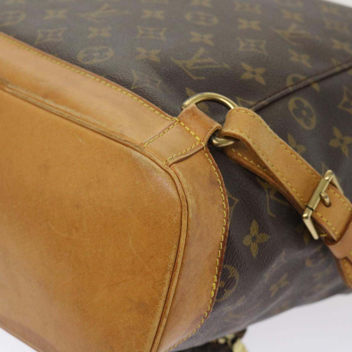 LOUIS VUITTON Monogram Montsouris GM Backpack M51135 LV 46595
