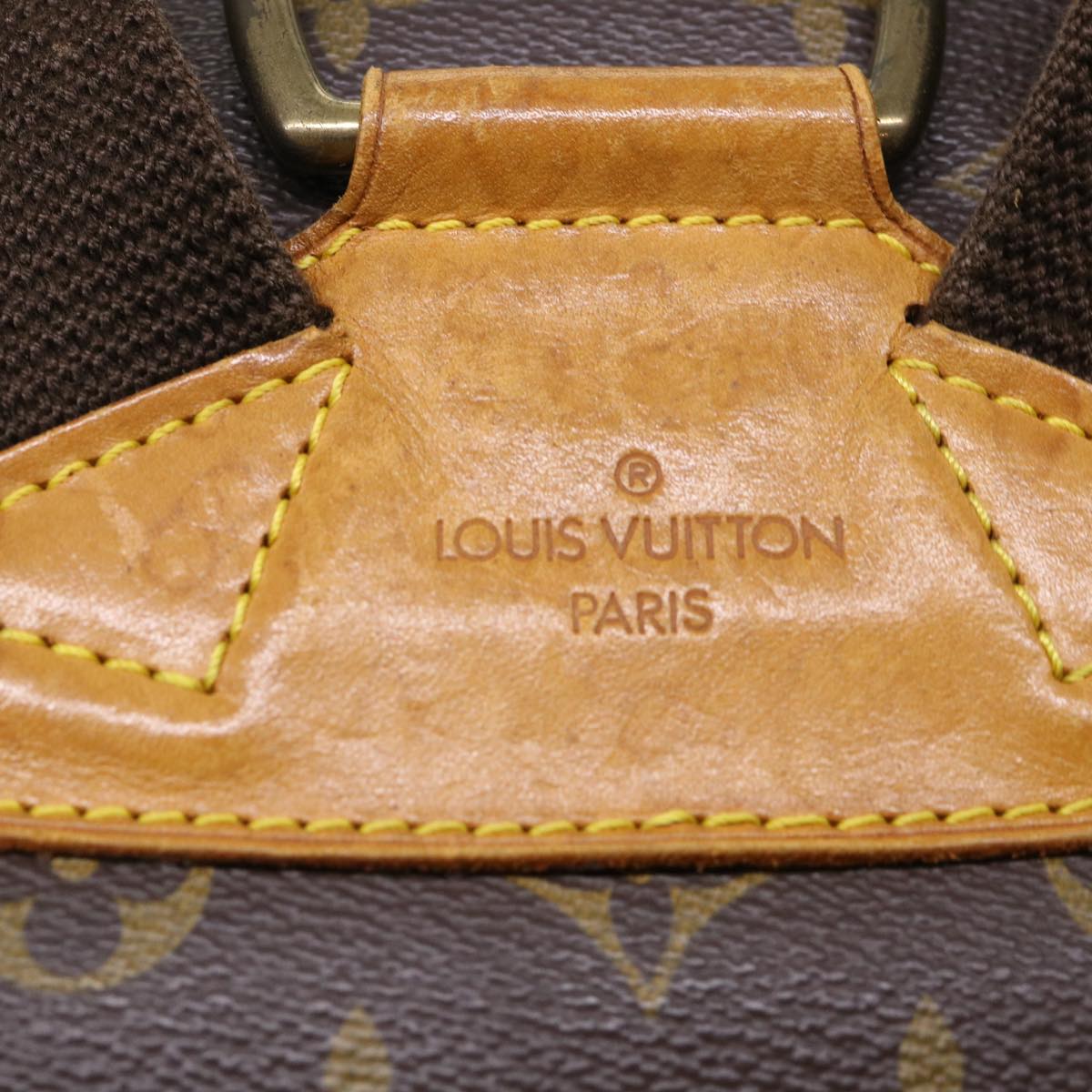 LOUIS VUITTON Monogram Montsouris GM Backpack M51135 LV 46595