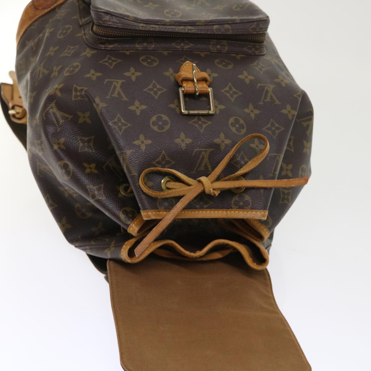 LOUIS VUITTON Monogram Montsouris GM Backpack M51135 LV 46595
