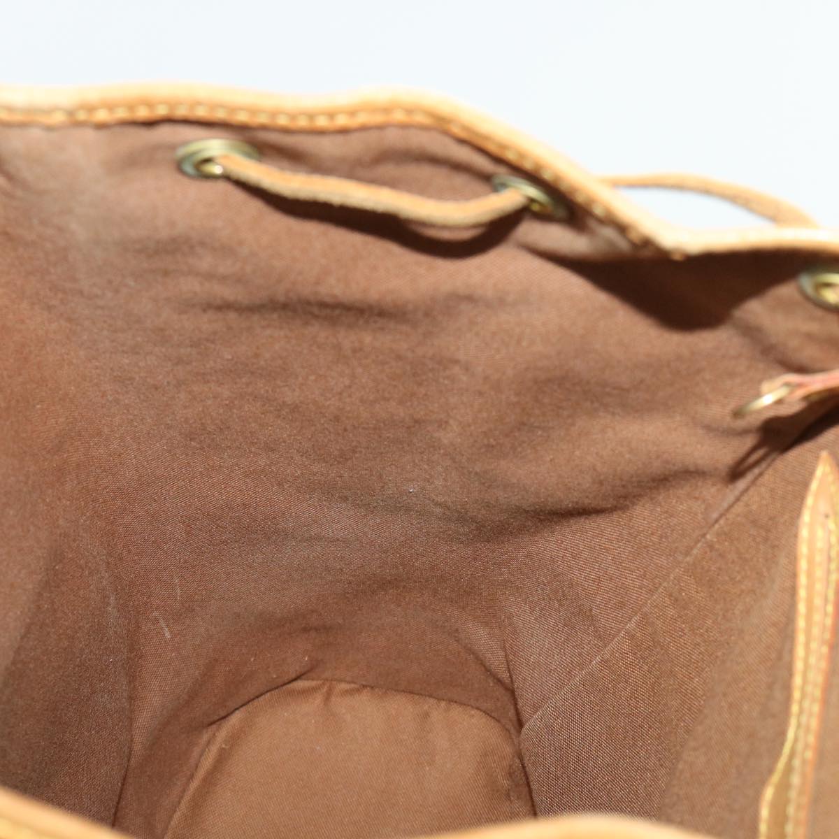 LOUIS VUITTON Monogram Montsouris GM Backpack M51135 LV 46595