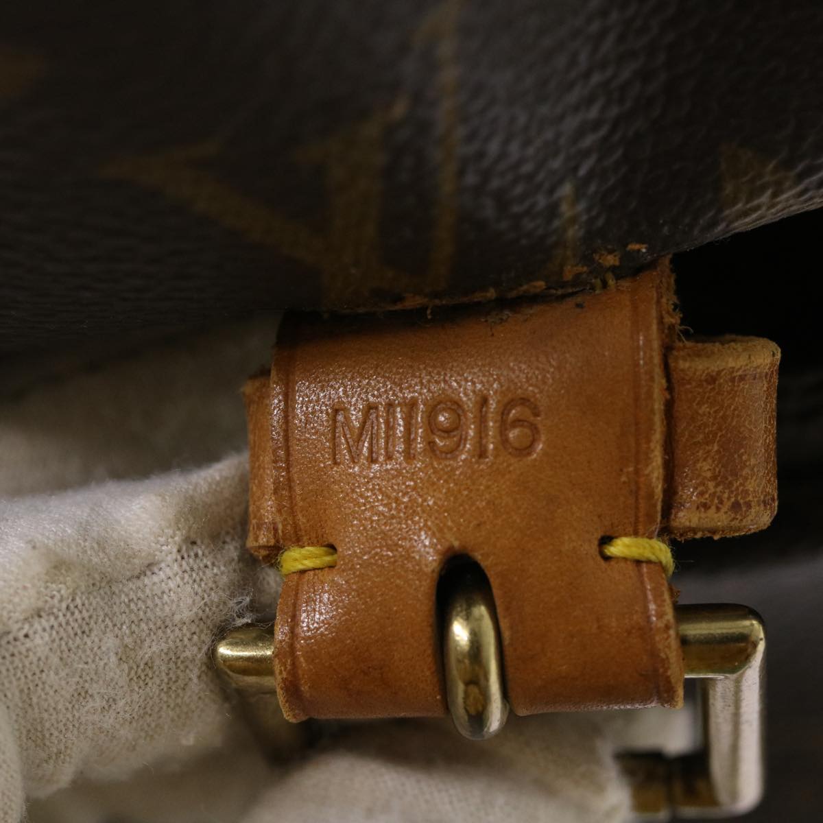 LOUIS VUITTON Monogram Montsouris GM Backpack M51135 LV 46595