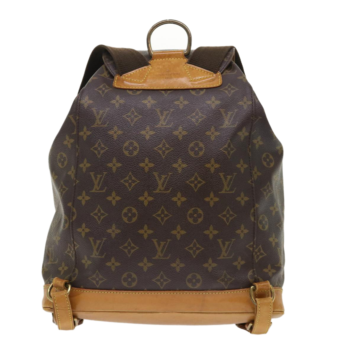 LOUIS VUITTON Monogram Montsouris GM Backpack M51135 LV 46595