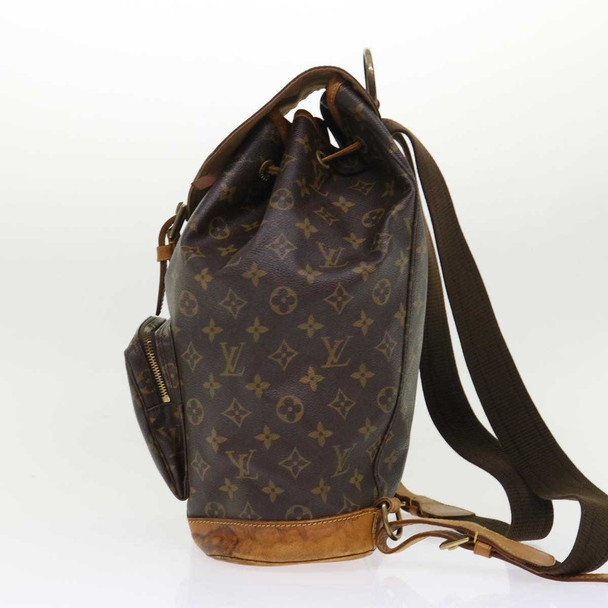 LOUIS VUITTON Monogram Montsouris GM Backpack M51135 LV 46595