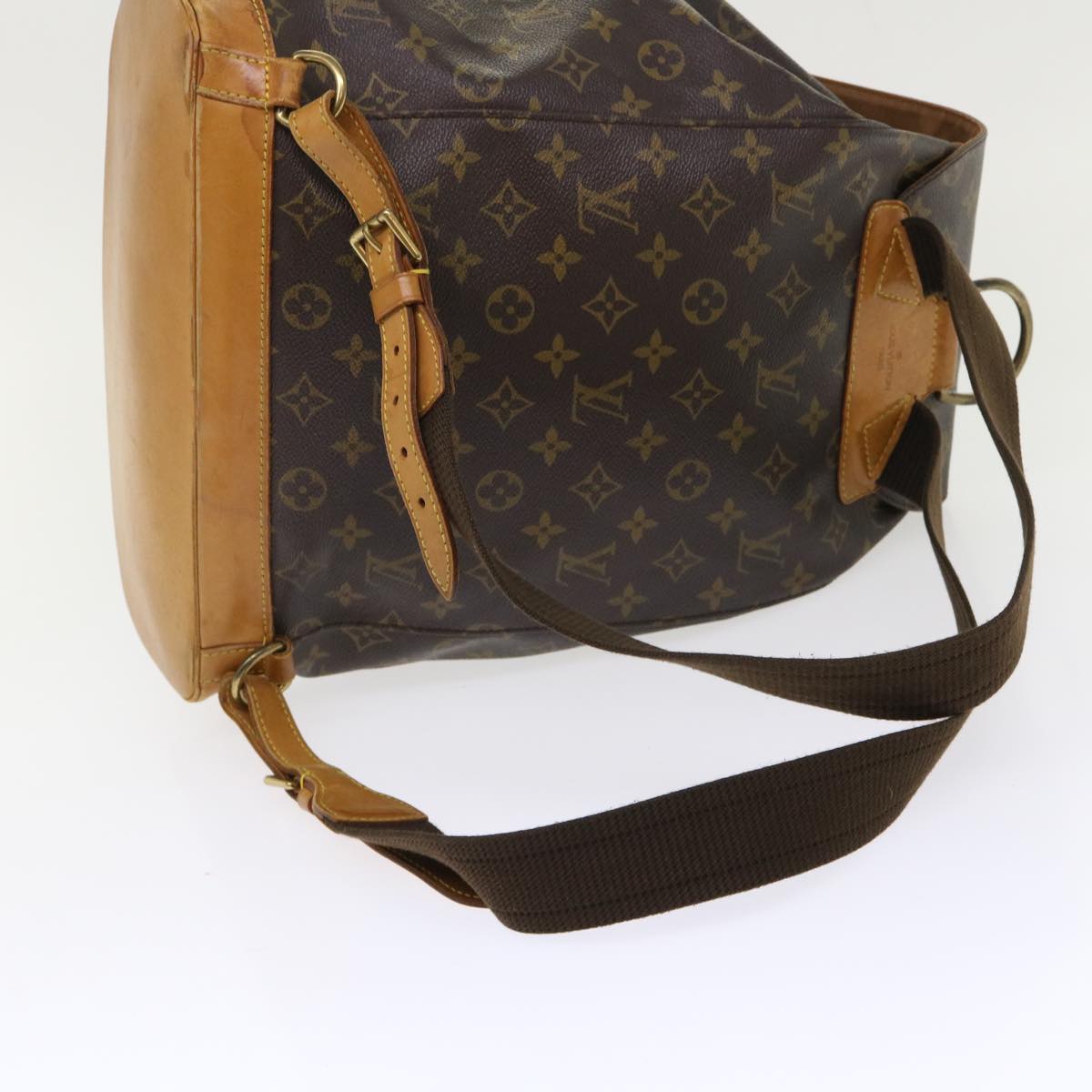 LOUIS VUITTON Monogram Montsouris GM Backpack M51135 LV 46595