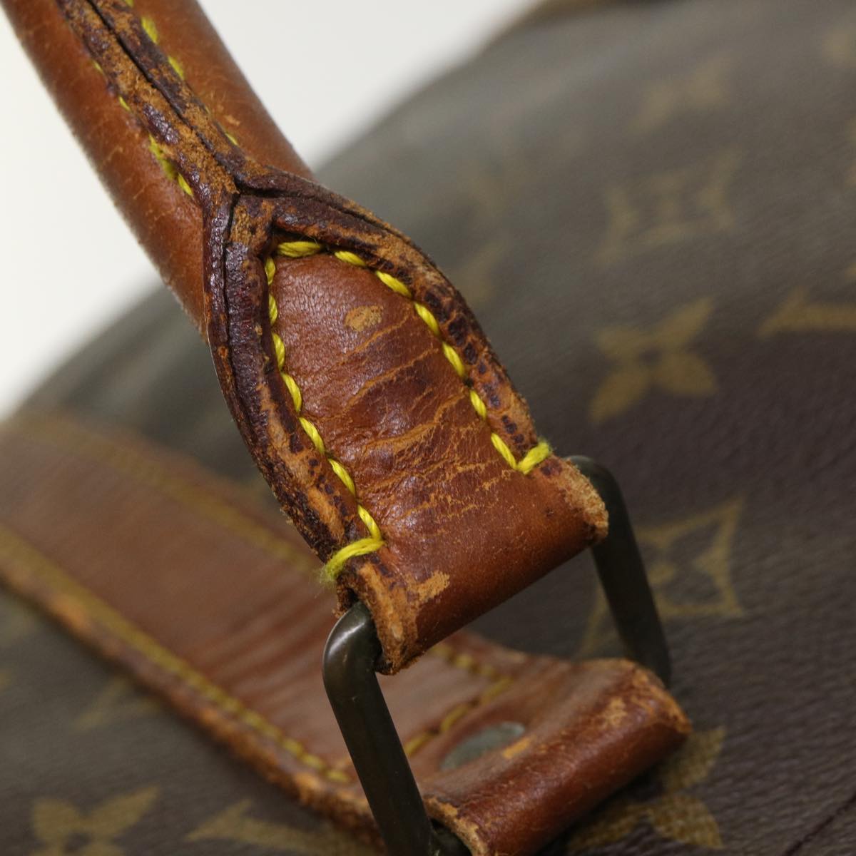 LOUIS VUITTON Monogram Keepall 55 Boston Bag M41424 LV 46597