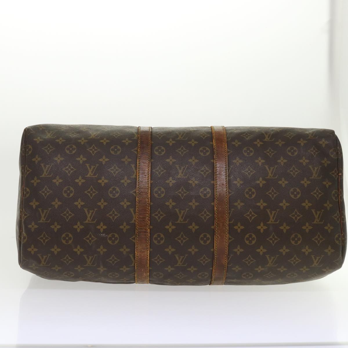 LOUIS VUITTON Monogram Keepall 55 Boston Bag M41424 LV 46597
