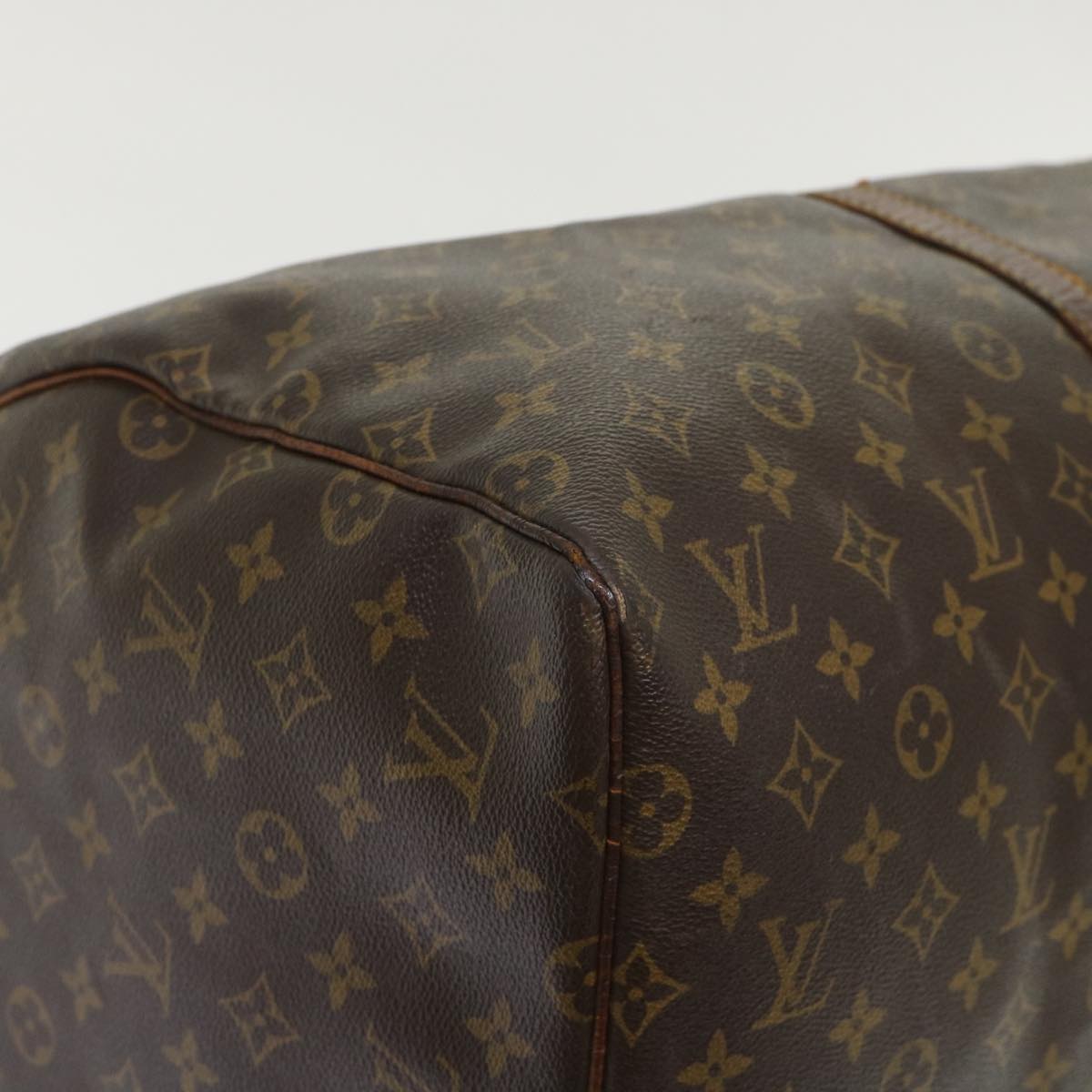 LOUIS VUITTON Monogram Keepall 55 Boston Bag M41424 LV 46597