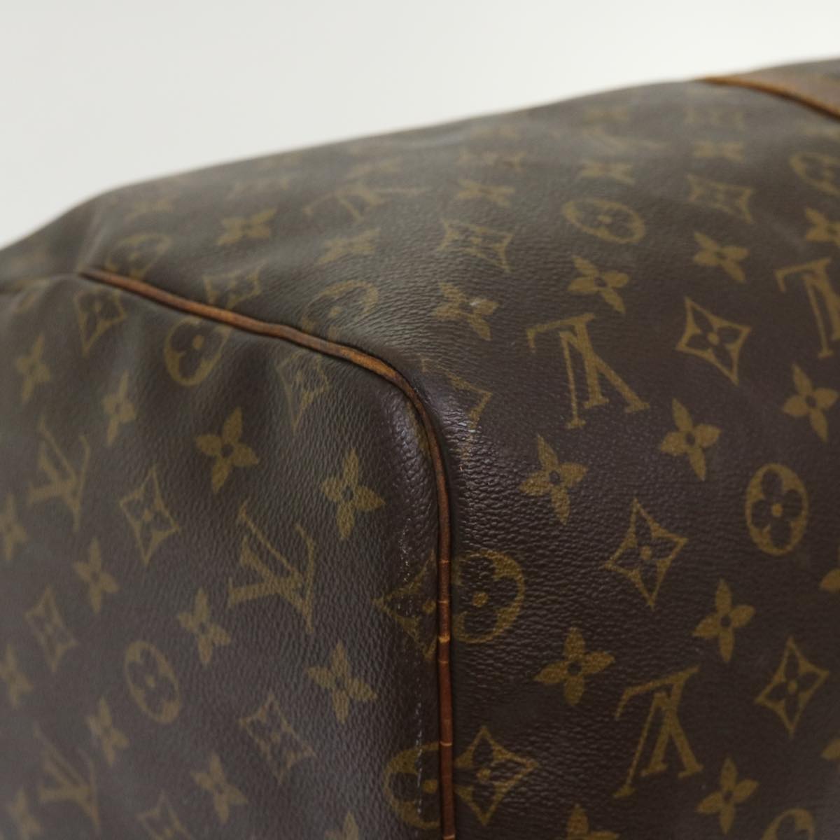 LOUIS VUITTON Monogram Keepall 55 Boston Bag M41424 LV 46597