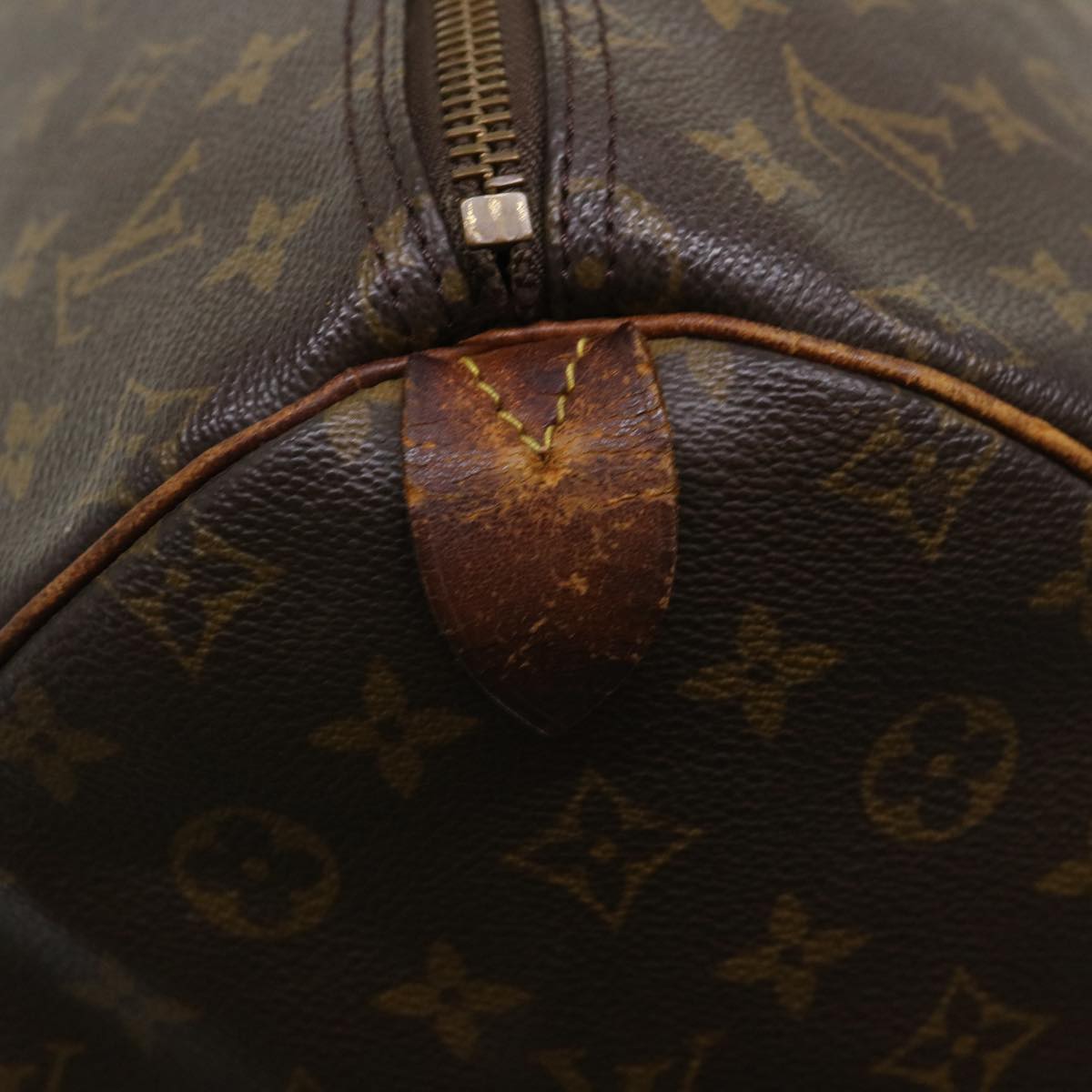 LOUIS VUITTON Monogram Keepall 55 Boston Bag M41424 LV 46597