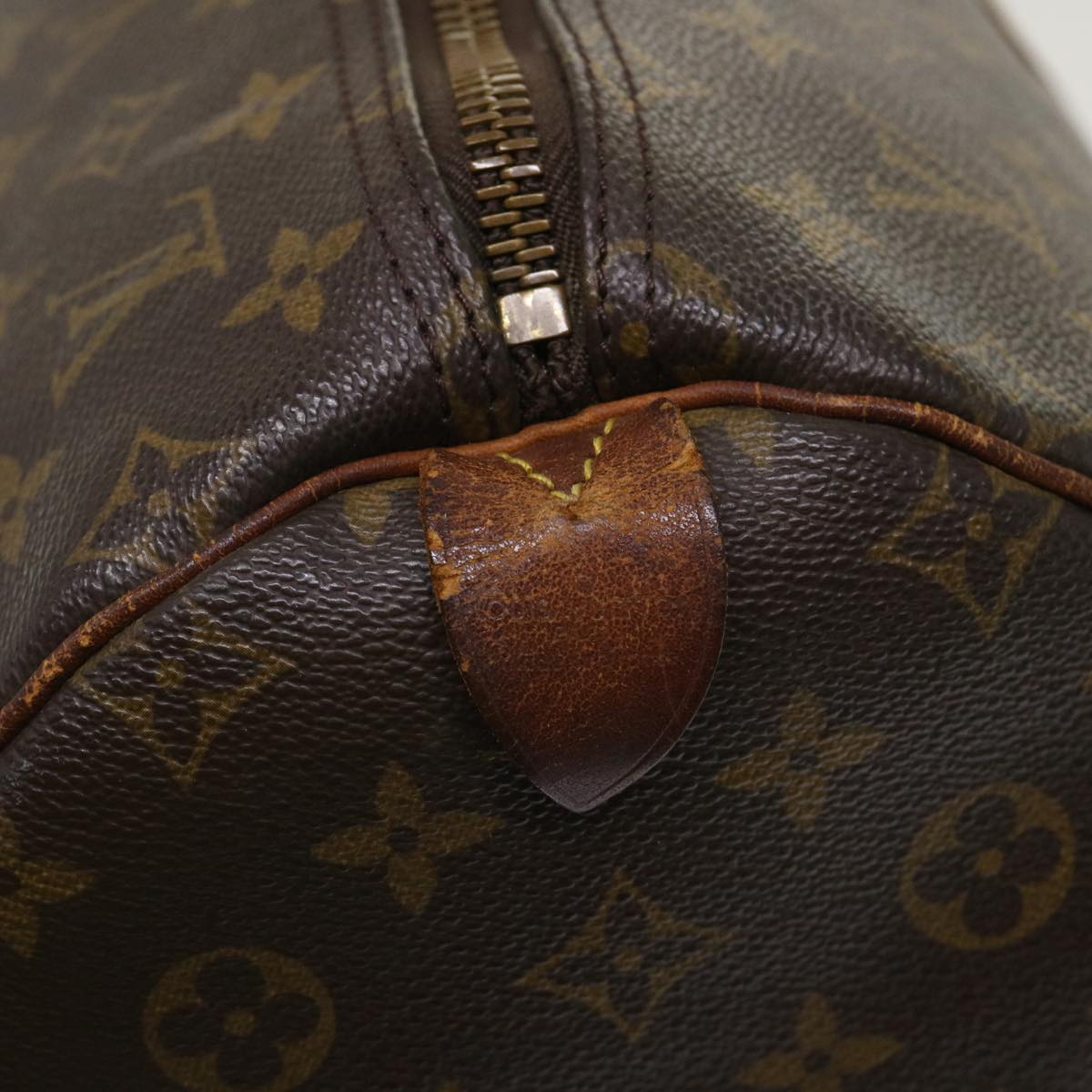 LOUIS VUITTON Monogram Keepall 55 Boston Bag M41424 LV 46597