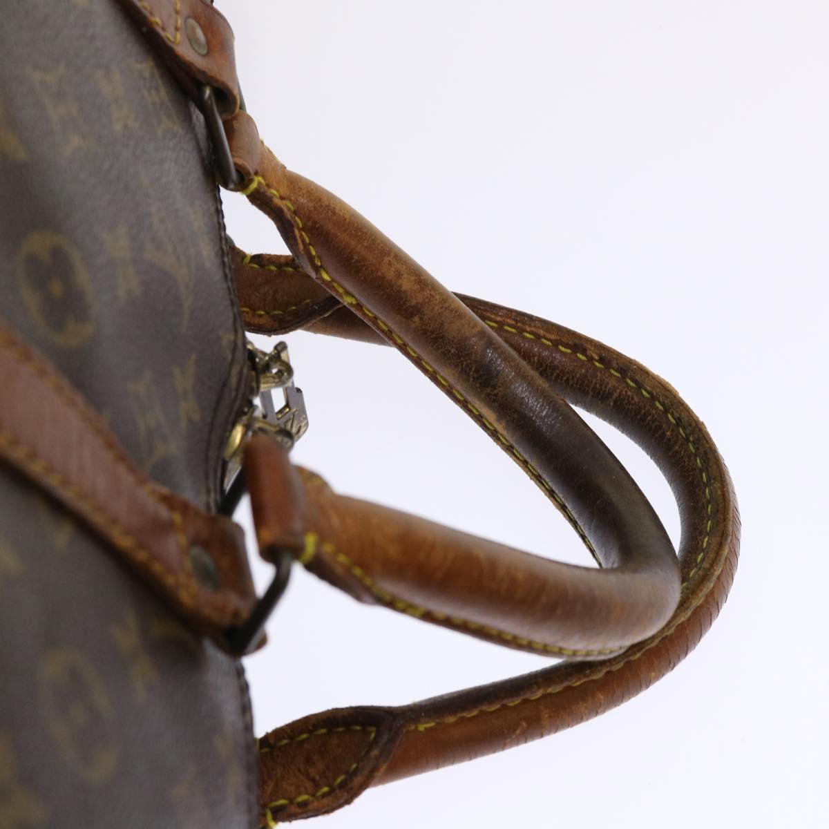 LOUIS VUITTON Monogram Keepall 55 Boston Bag M41424 LV 46597