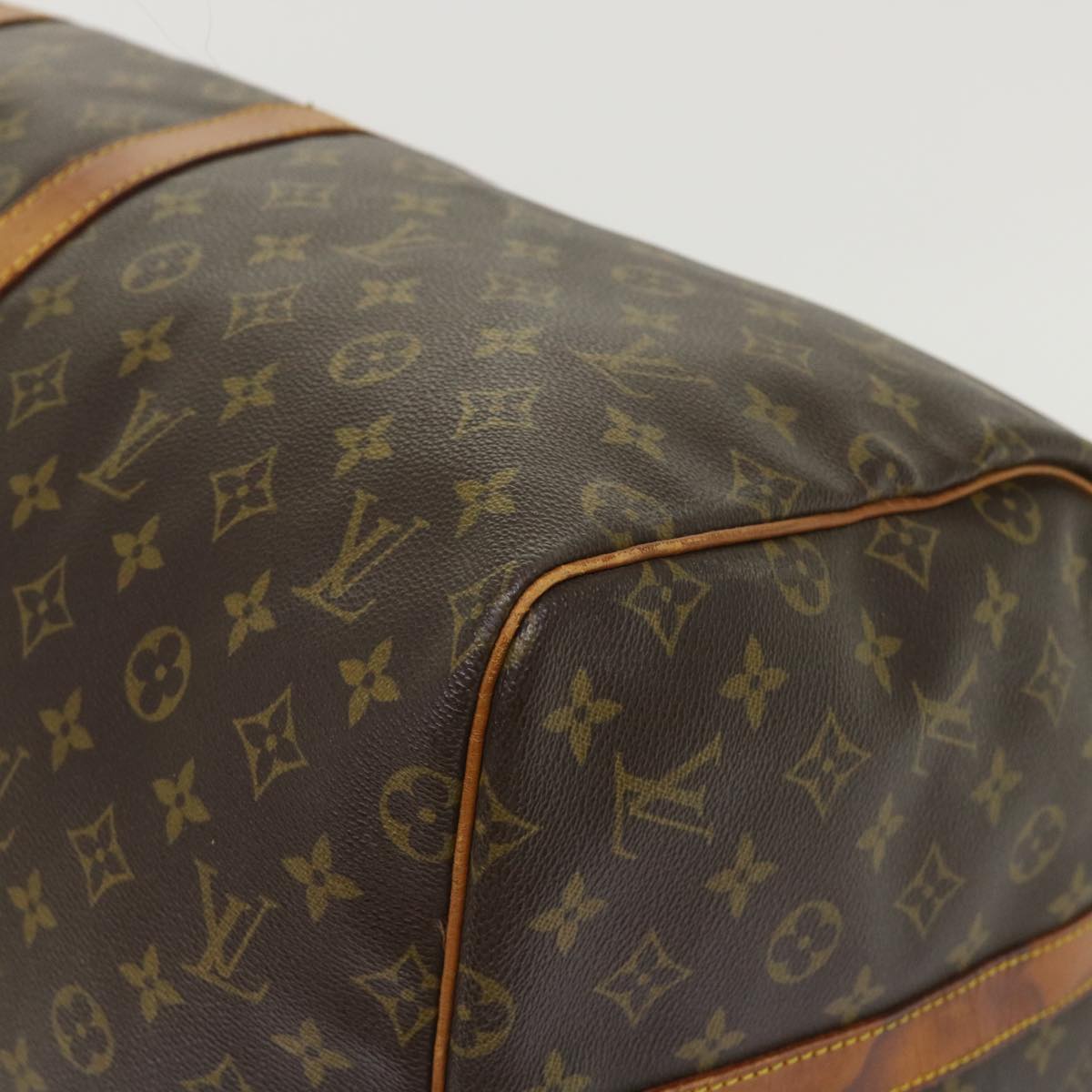 LOUIS VUITTON Monogram Keepall Bandouliere 55 Boston Bag M41414 LV 46601
