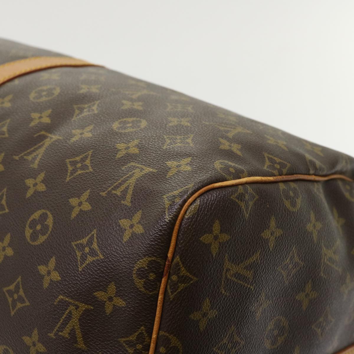 LOUIS VUITTON Monogram Keepall Bandouliere 55 Boston Bag M41414 LV 46601