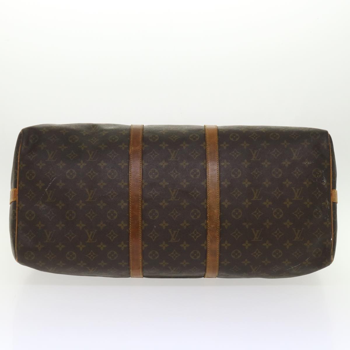 LOUIS VUITTON Monogram Keepall Bandouliere 60 Boston Bag M41412 LV 46602