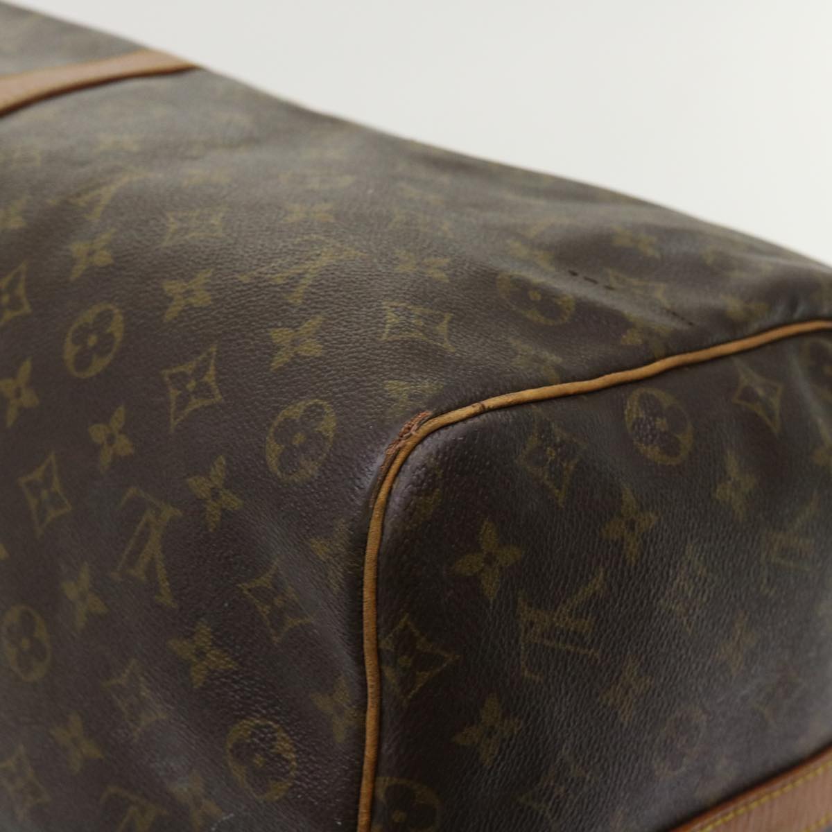 LOUIS VUITTON Monogram Keepall Bandouliere 60 Boston Bag M41412 LV 46602