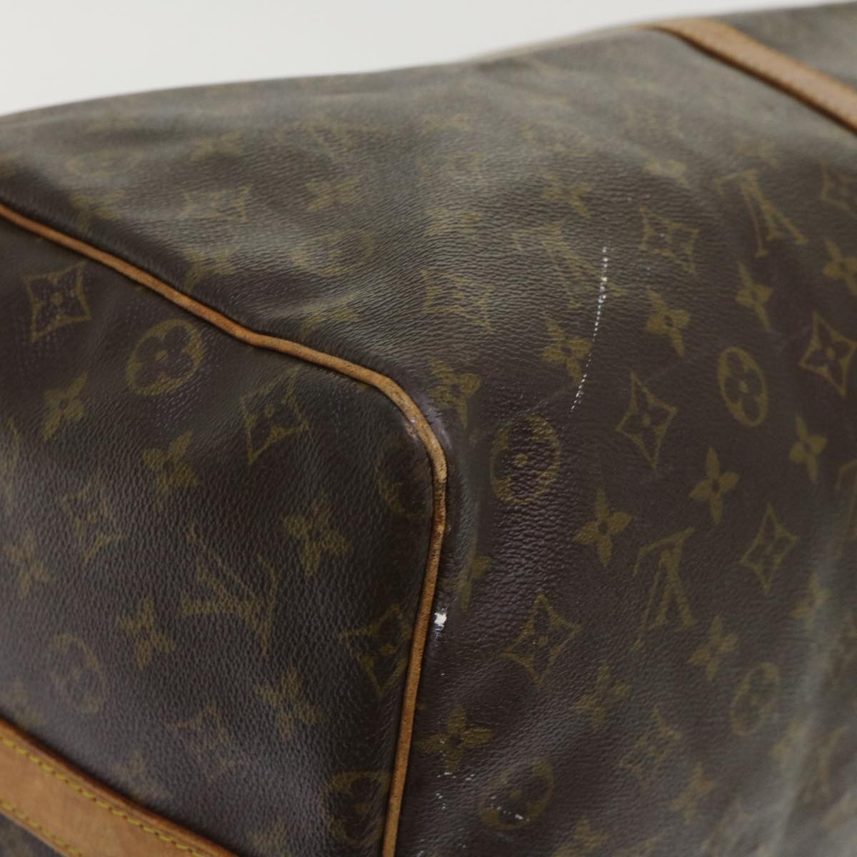 LOUIS VUITTON Monogram Keepall Bandouliere 60 Boston Bag M41412 LV 46602